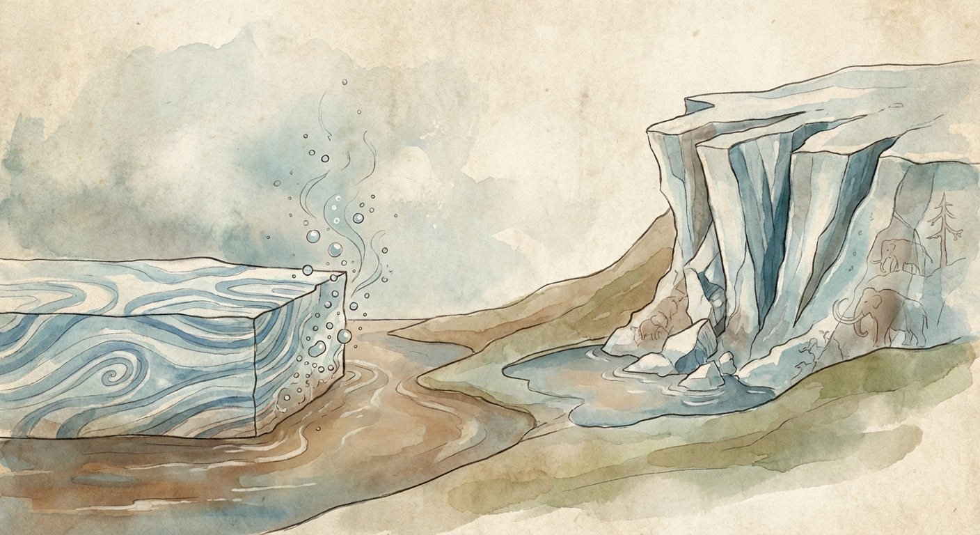 Illustration for Methane Bomb or Manageable Risk? What the 2025 IPCC Cryosphere Update Actually Says About Arctic Permafrost Tipping Points