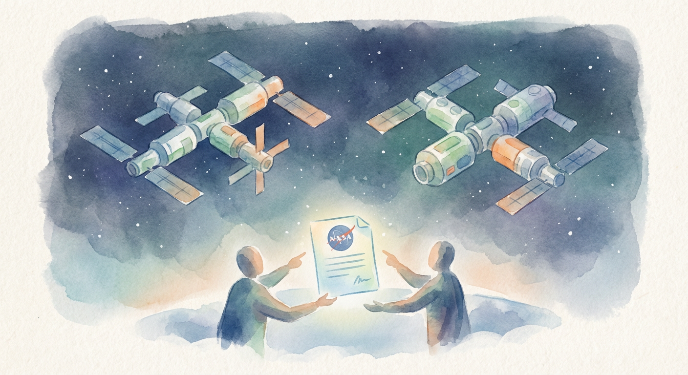 Illustration for The Cosmic Scale-Up: How Commercial Spaceflight Is Rewriting the Economics of the Final Frontier